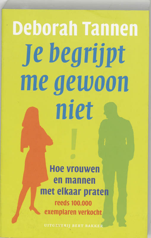 D. Tannen Je Begrijpt Me Gewoon Niet thumbnail