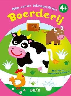 boekenbalie_9789037491708_cover Boerderij (3+) met stift / Mijn eerste tekenspelletjes
