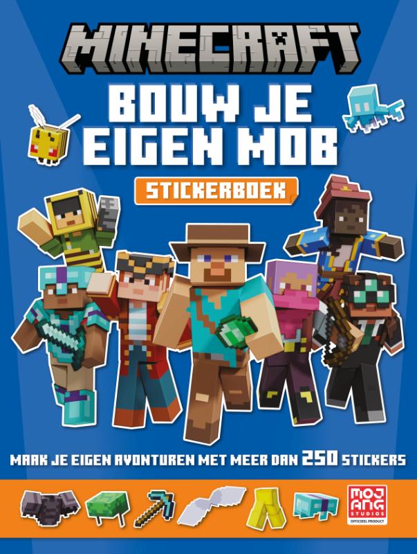 Minecraft Stickerboek - Bouw je eigen mob / Minecraft