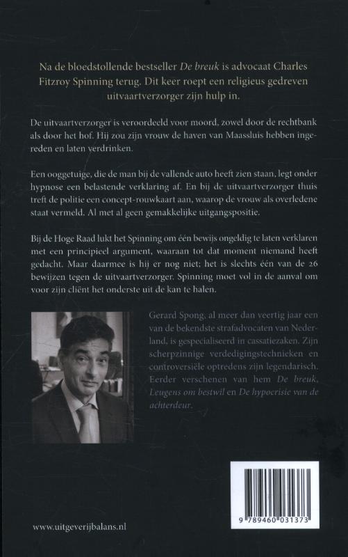 De uitvaartverzorger achterkant