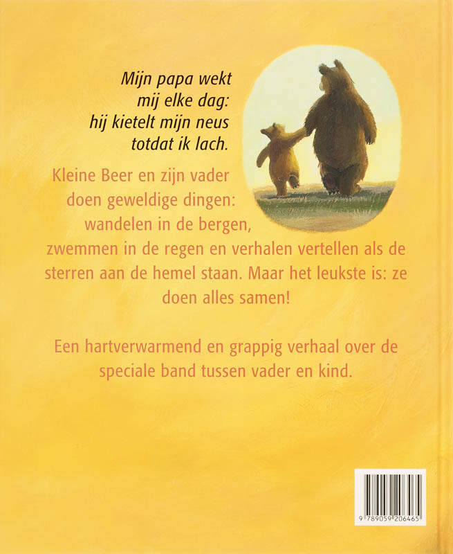 Mijn papa en ik achterkant