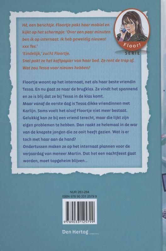 Brugklasstress en vriendinnenverdriet / Floor achterkant