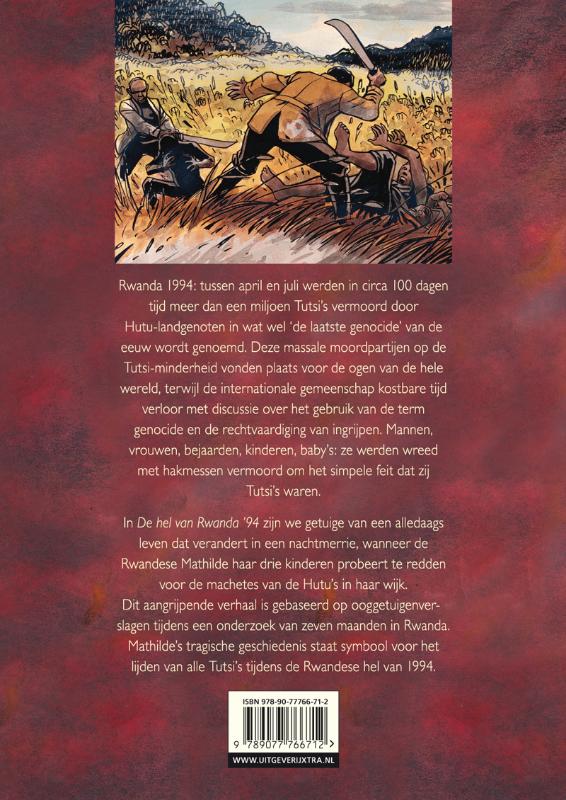 De hel van Rwanda '94 achterkant