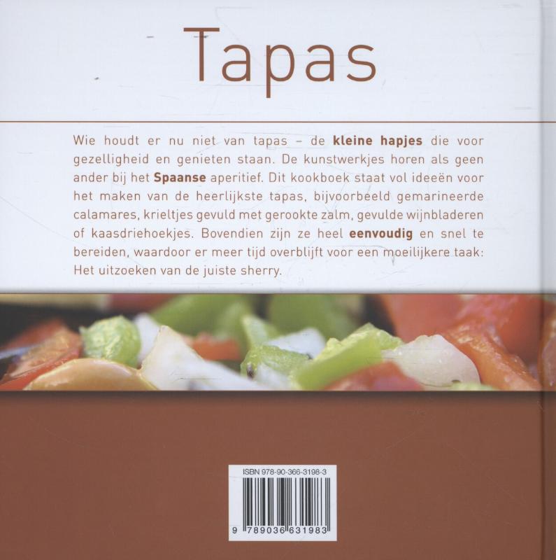 Tapas achterkant