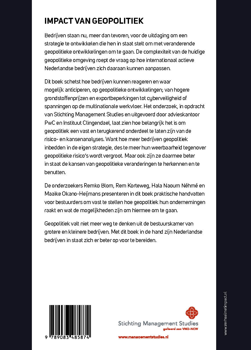 Impact van Geopolitiek achterkant