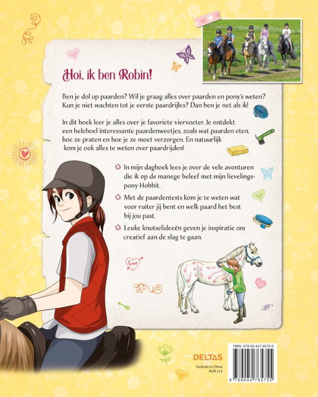 Mijn lievelingsboek over paarden achterkant