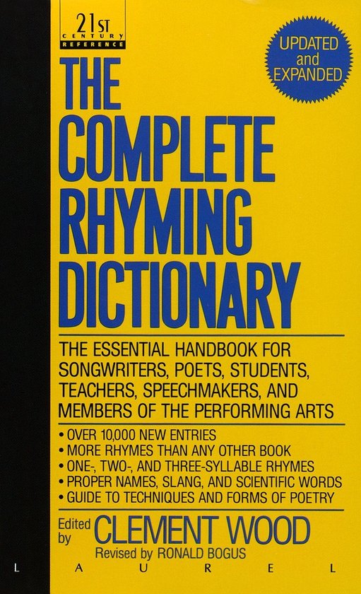 Complete Rhyming Dictionary