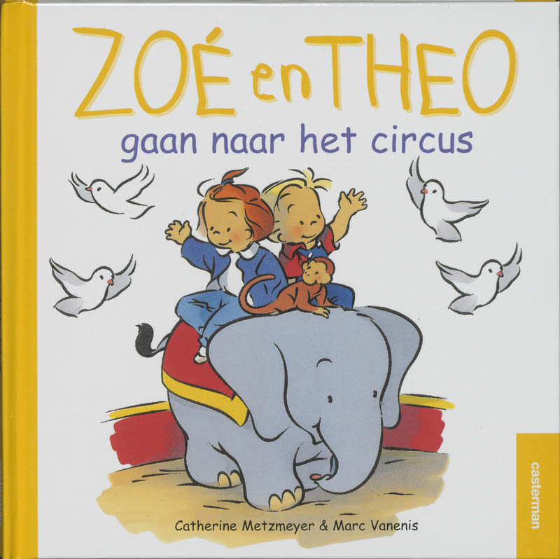 boekenbalie_9789030308522_cover Zoe en Theo gaan naar het circus / Zoe en Theo