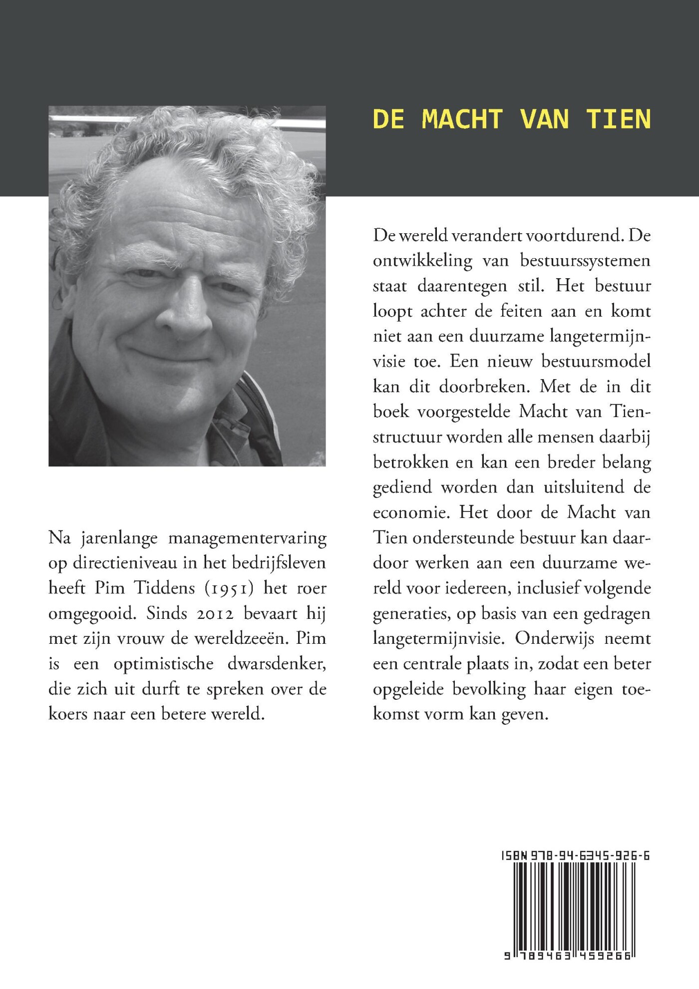 De Macht van Tien achterkant