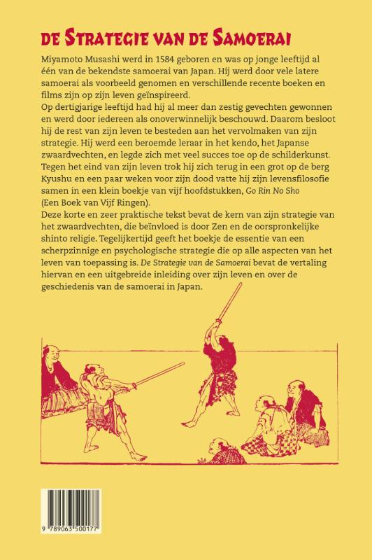 De strategie van de Samoerai achterkant