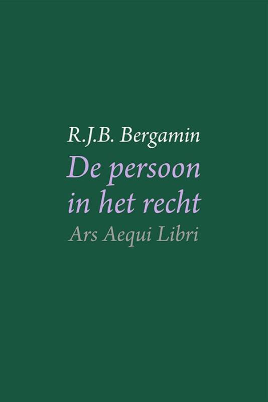 De persoon in het recht / Ars Aequi libri
