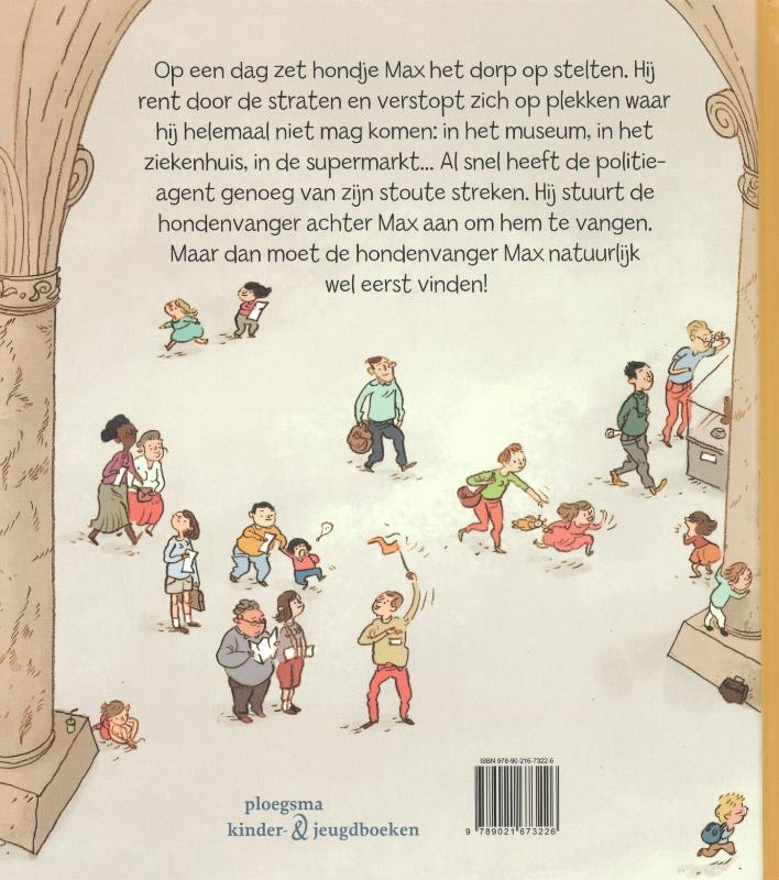 Waar is Max? / Ploegsma kinder- & jeugdboeken achterkant