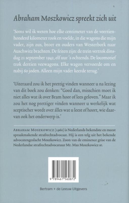 Abraham Moszkowicz Abraham Moszkowicz achterkant