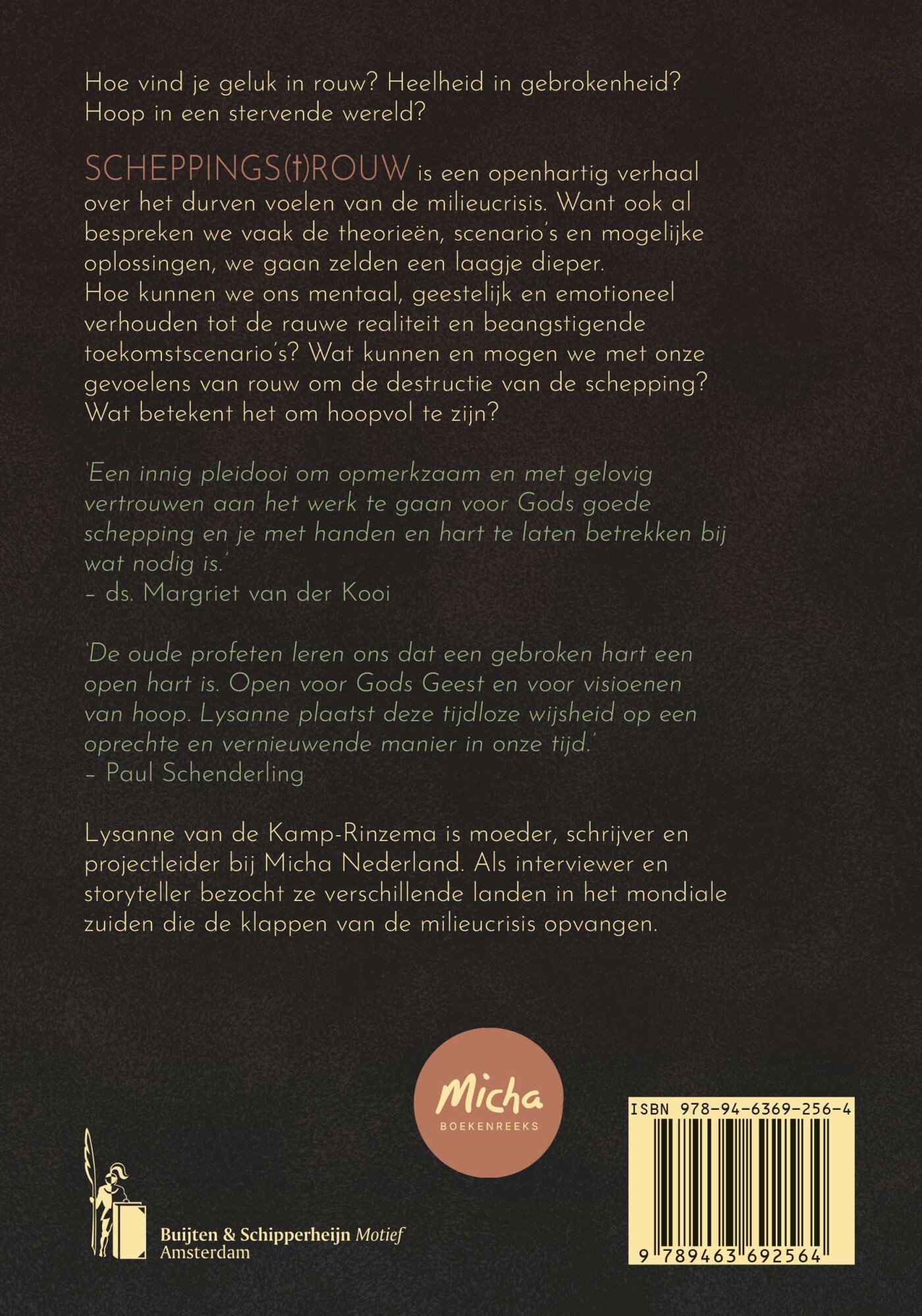 Scheppings(t)rouw achterkant