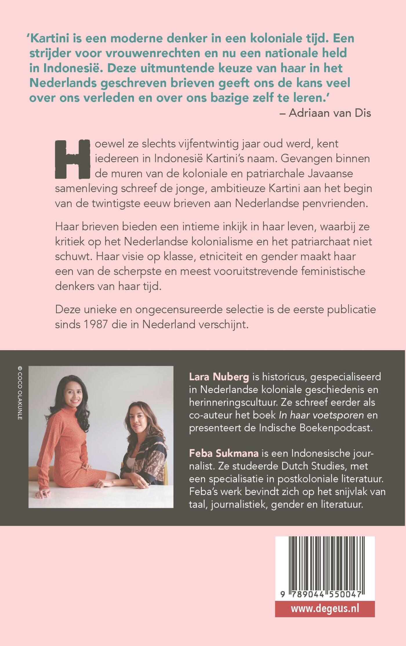 De mooiste brieven van Kartini achterkant