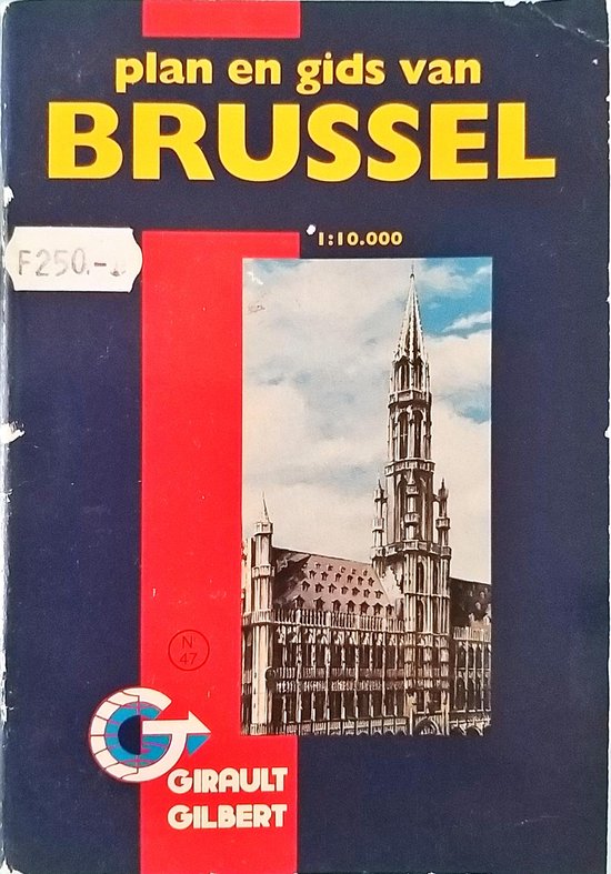Plan en gids van Brussel / Stadsplannen en gidsen Brussel / 947