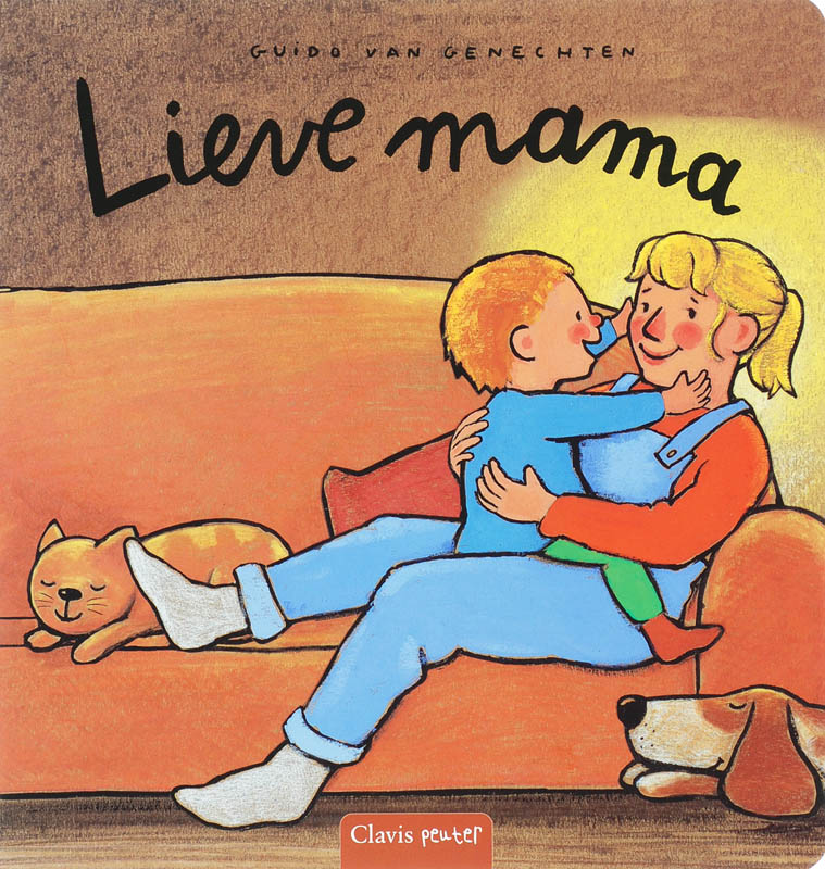 Lieve mama kartonboekje / Peuterlijn