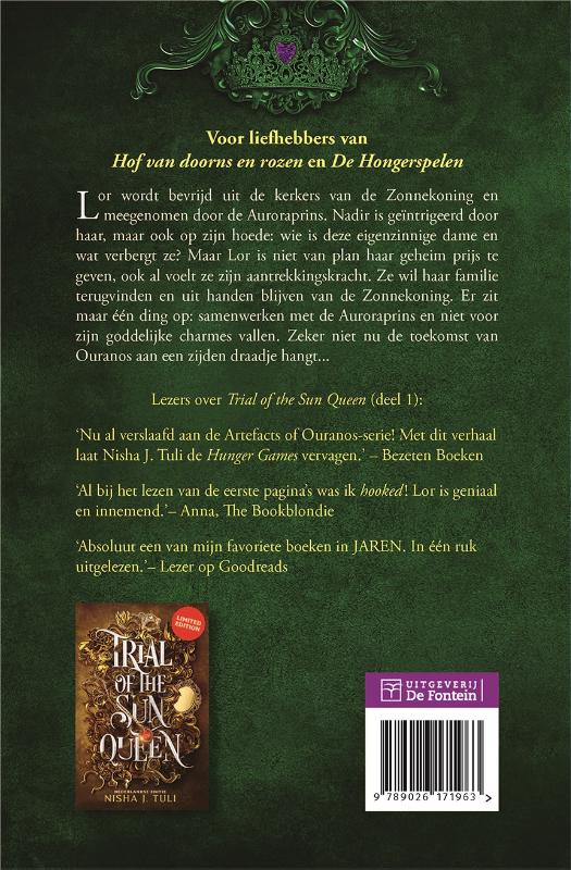 Rule of the Aurora King - Limited edition / Artefacts of Ouranos / 2 achterkant