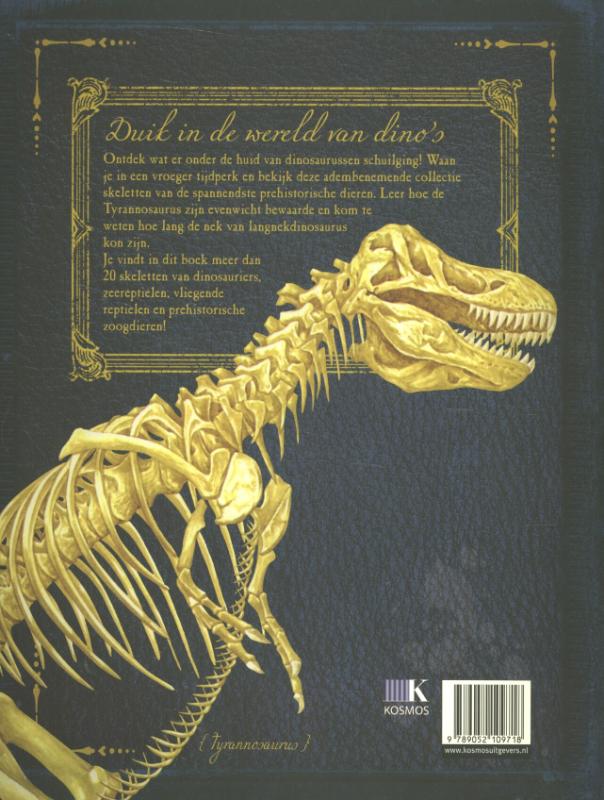 Bones dinosaurussen achterkant