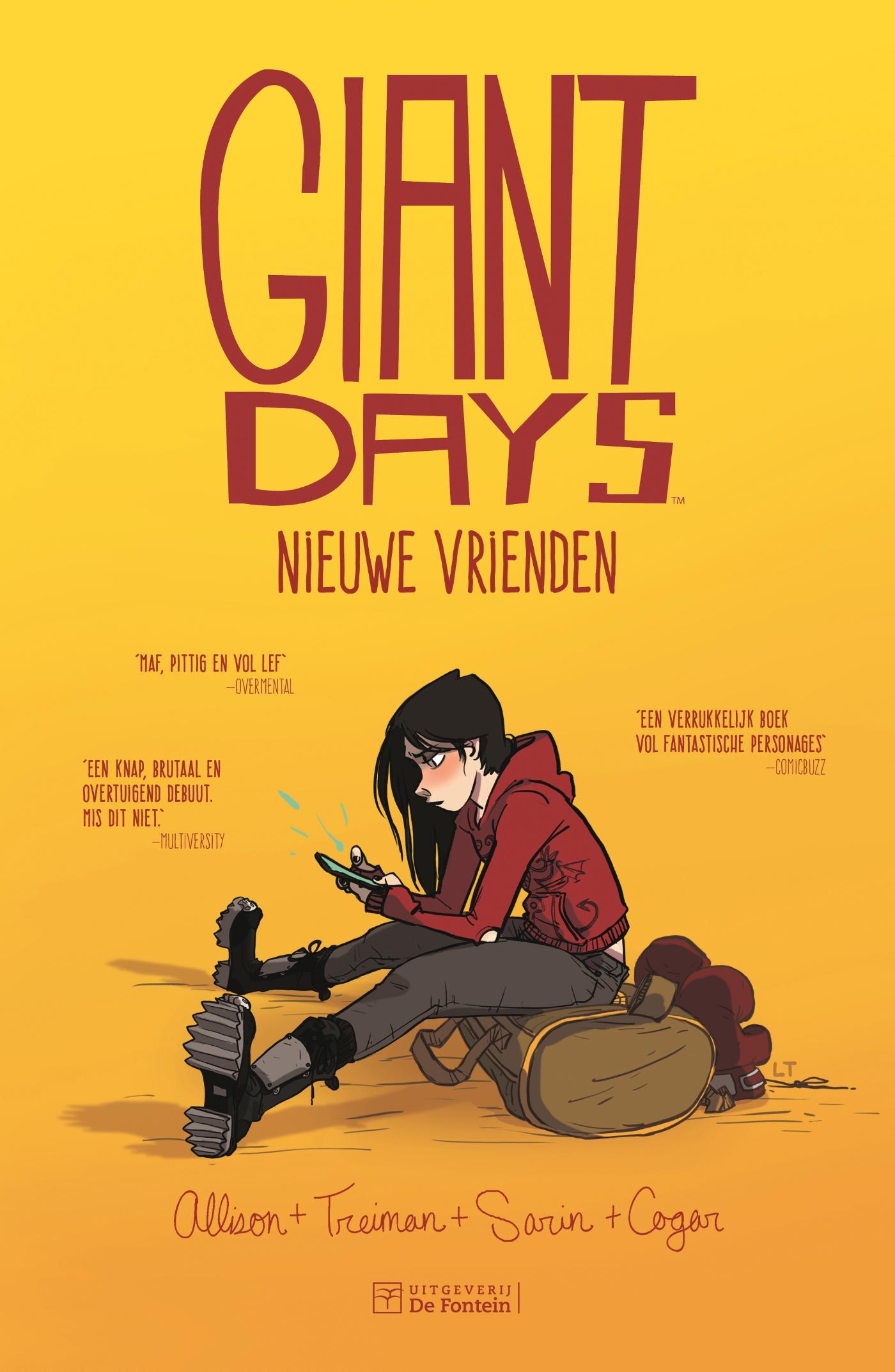 boekenbalie_9789026146459_cover Nieuwe vrienden / Giant days / 1