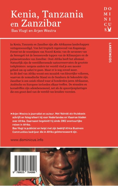 Dominicus - Kenia, Tanzania en Zanzibar achterkant