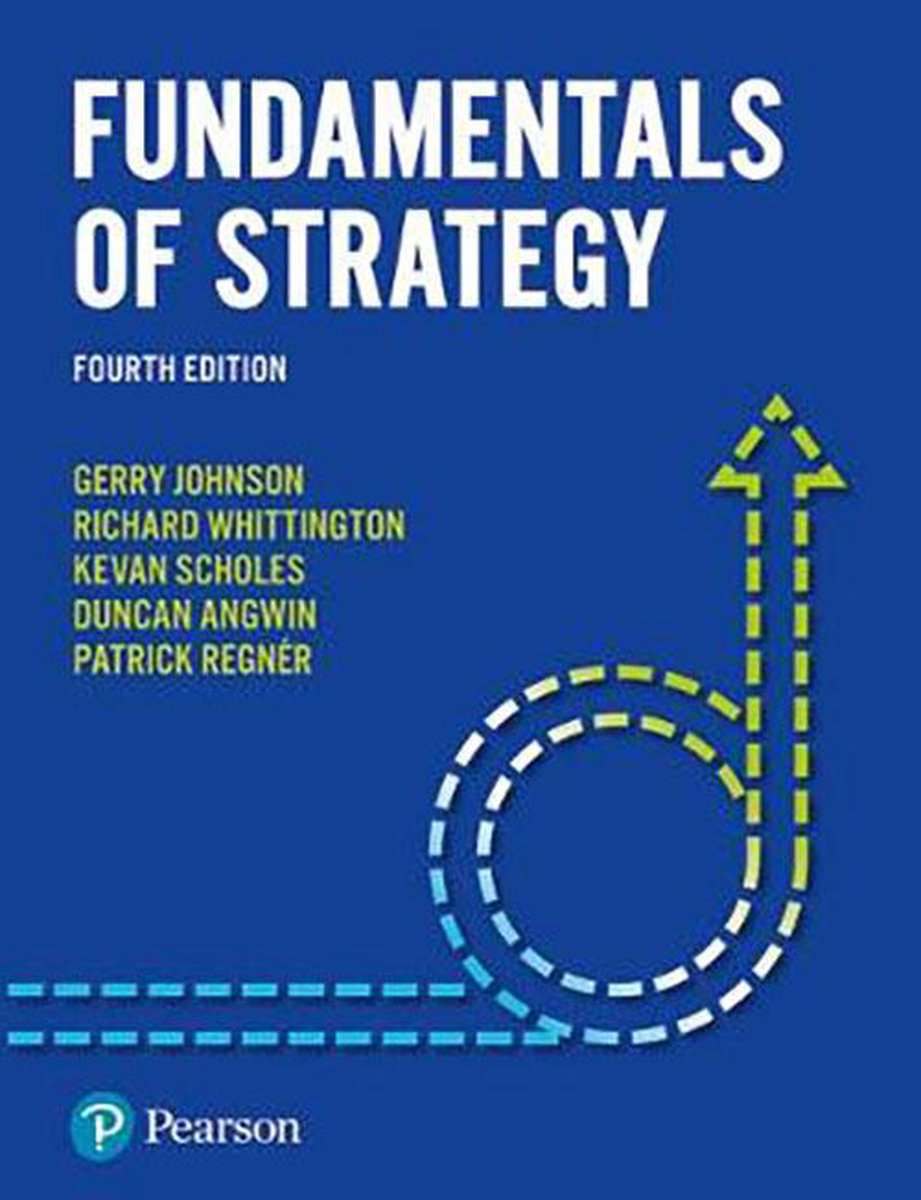 Johnson Gerry Fundamentals Of Strategy