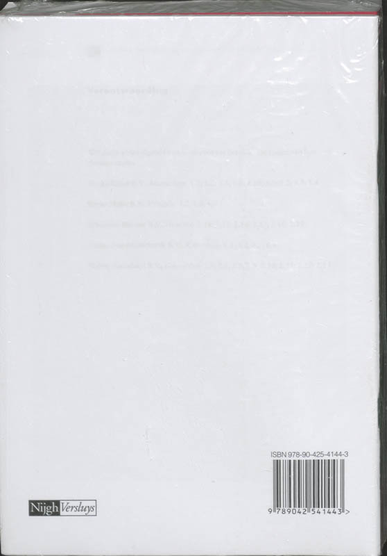 TransferE  - Elektrische Installatietechniek 6/7 MK EIT Kernboek achterkant