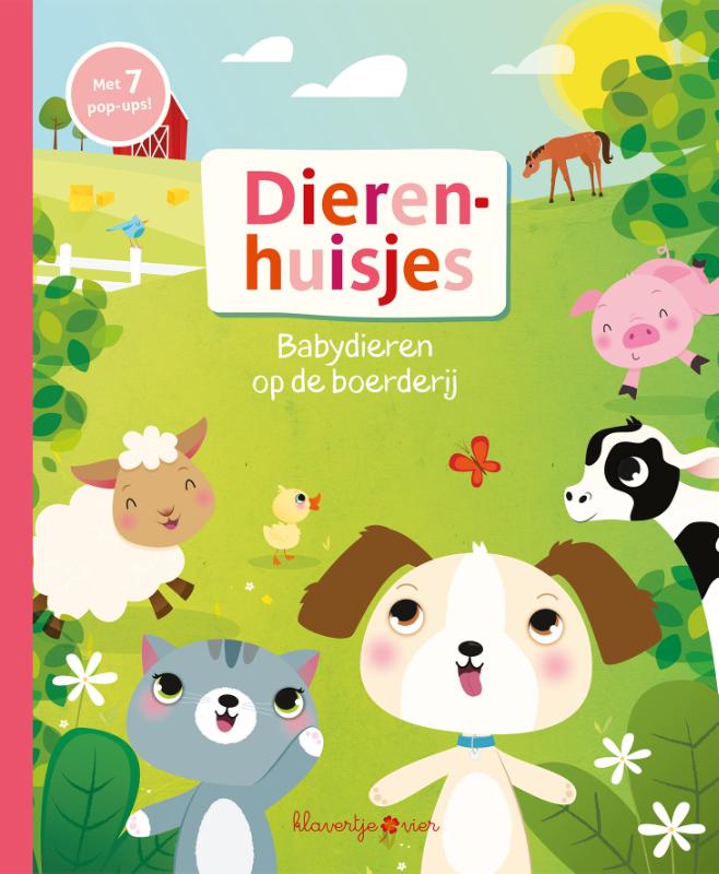 Babydieren op de boerderij / Pop-up boek Dierenhuisjes