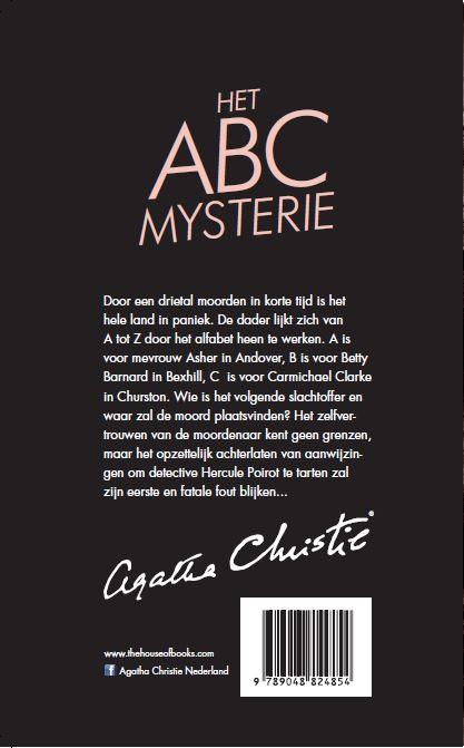 Poirot  -   Het ABC Mysterie achterkant