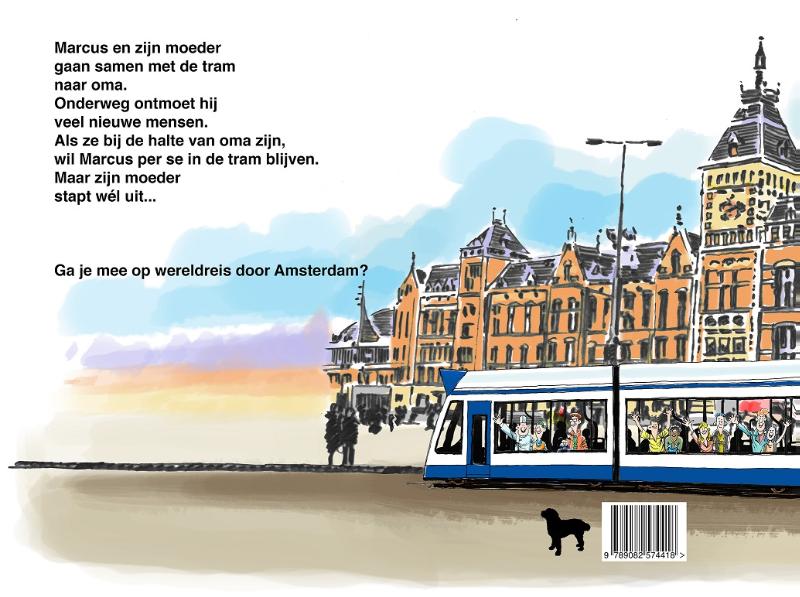 Met de tram! achterkant