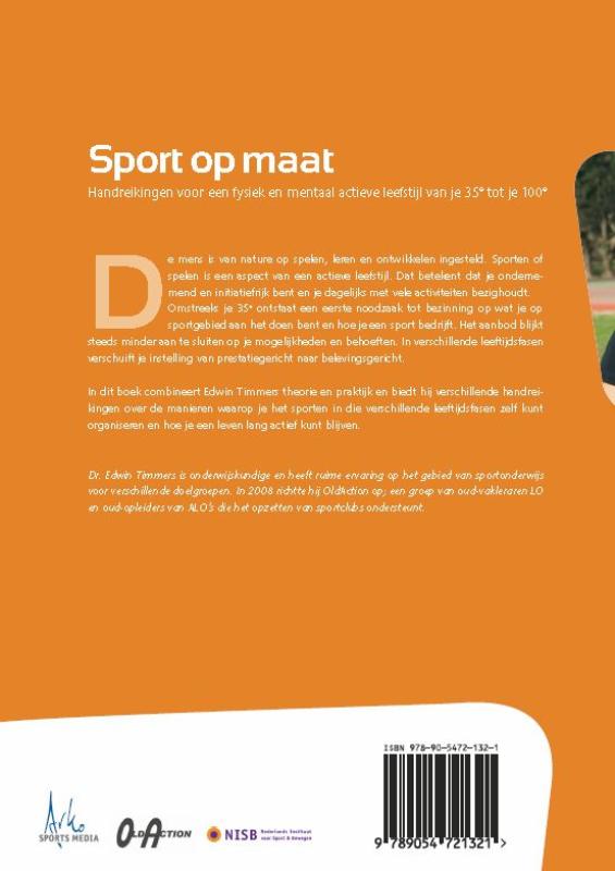 Sport op maat achterkant