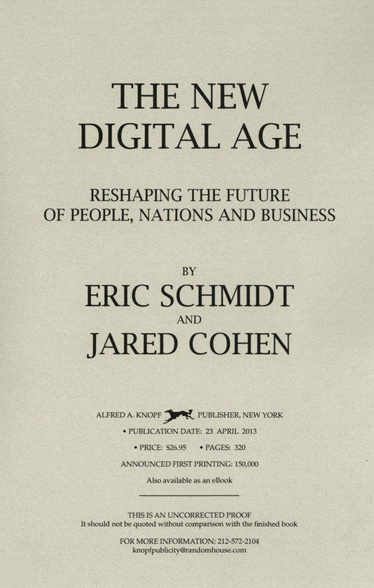 The New Digital Age