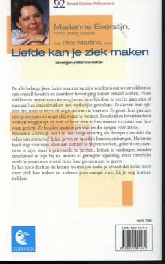 Liefde kan je ziek maken / Second Opinion Wellness serie Liefde kan je ziek maken / Second Opinion Wellness serie achterkant