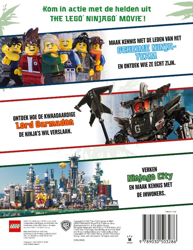 The LEGO Ninjago movie / Lego Ninjago achterkant