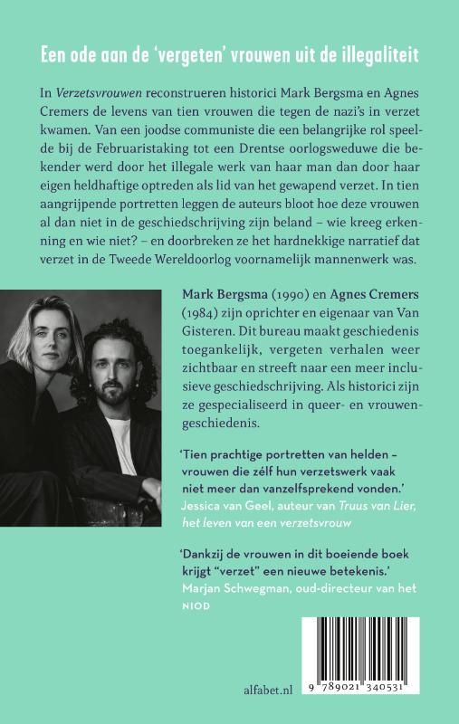 Verzetsvrouwen achterkant