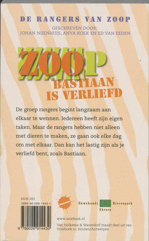 Bastiaan is verliefd / De rangers van Zoop Bastiaan is verliefd / De rangers van Zoop achterkant