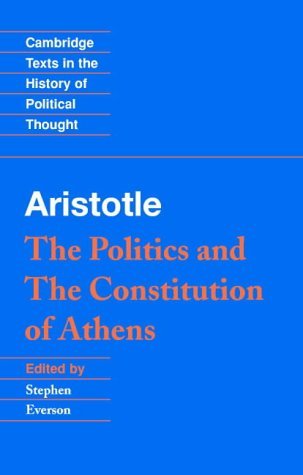 Aristotle Politics & Constitution Athens