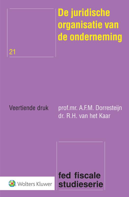 De juridische organisatie van de onderneming