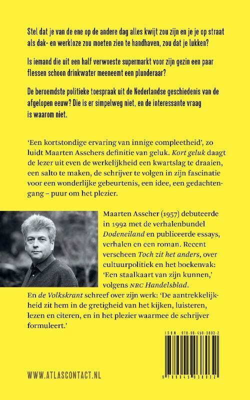 Kort geluk achterkant
