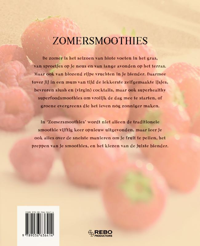 Zomersmoothies achterkant