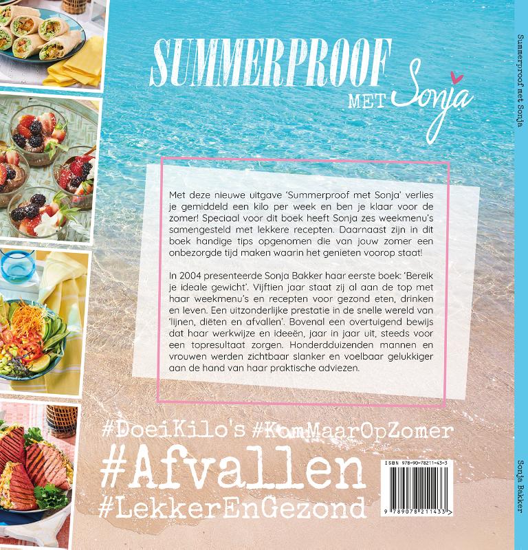 Summerproof met Sonja achterkant