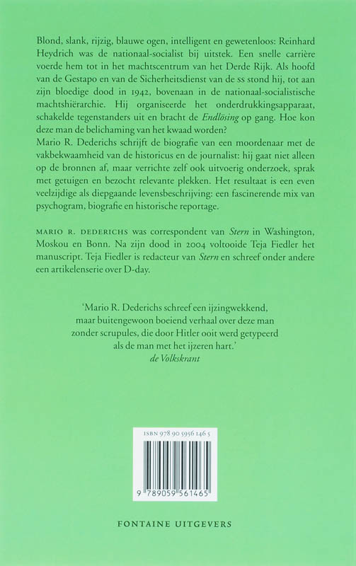 Heydrich Heydrich achterkant