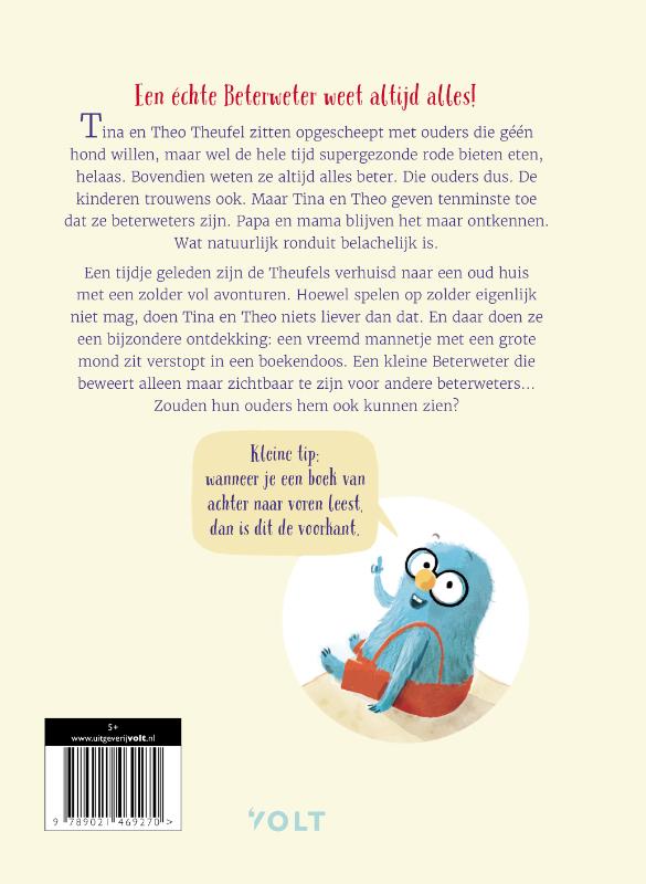 De beterweter achterkant