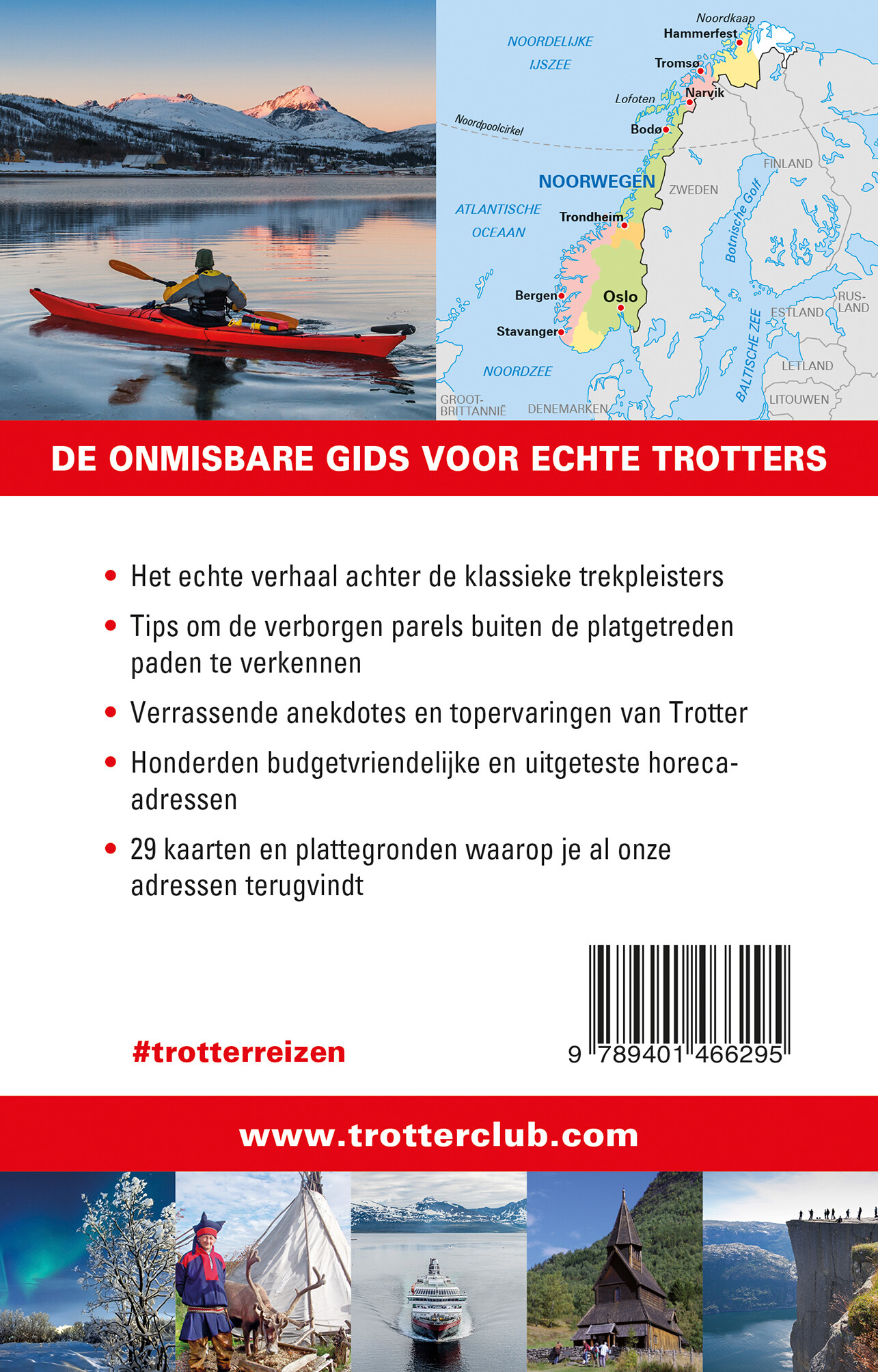 Trotter Noorwegen / Trotter achterkant