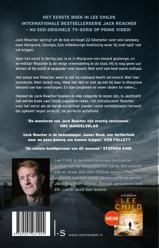 Jack Reacher 1 - Jachtveld (tie-in) achterkant