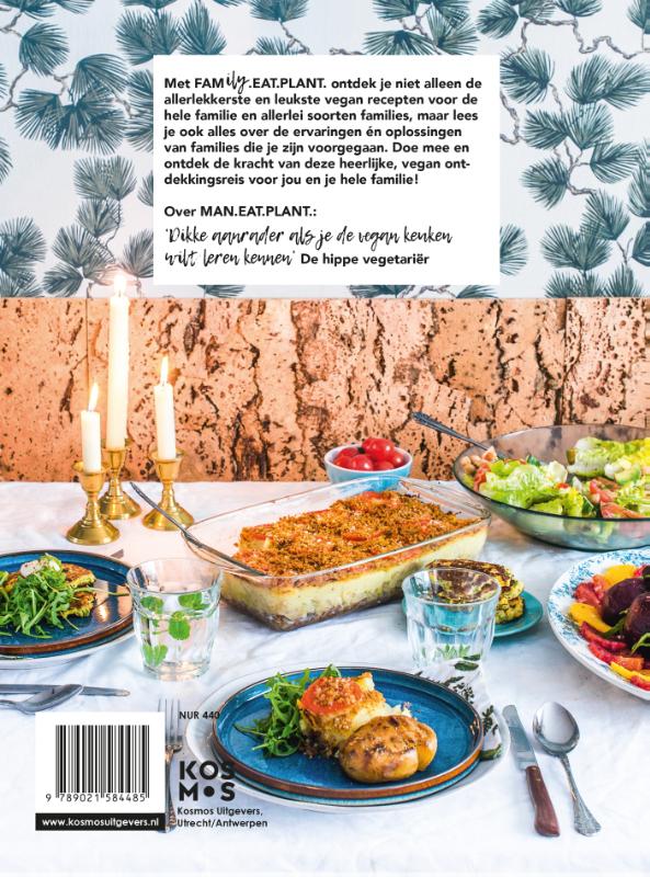 Family, eat, plant achterkant