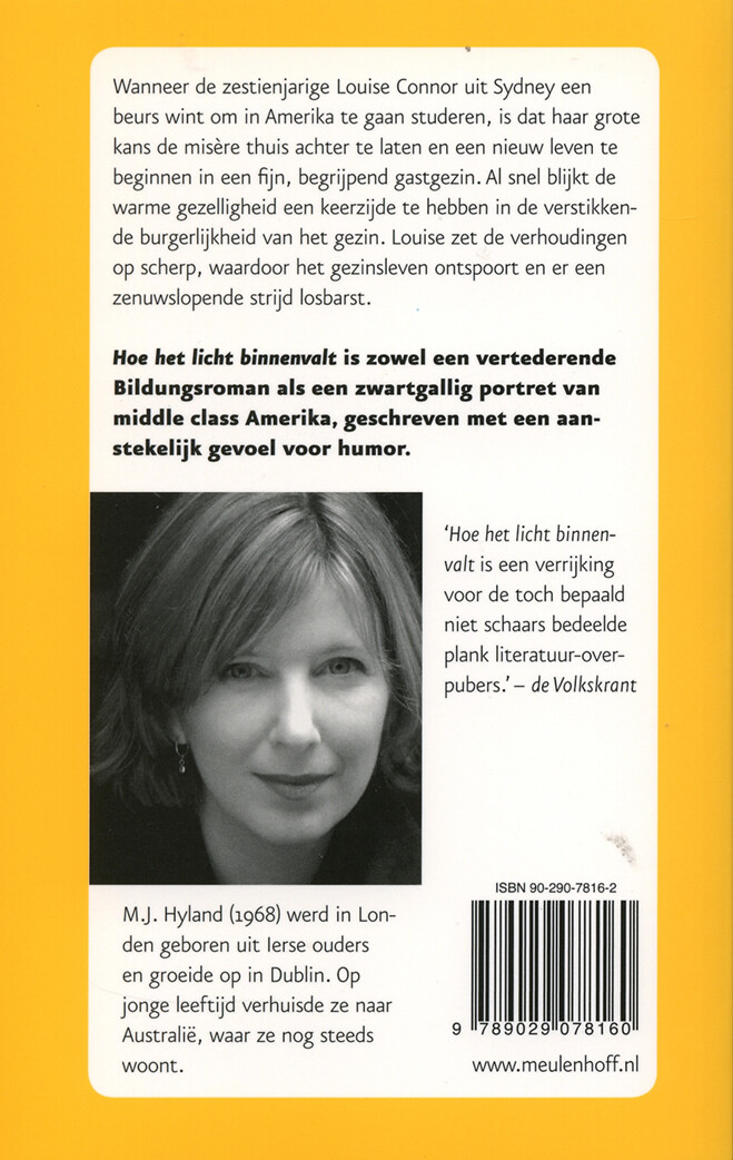 Hoe het licht binnenvalt achterkant