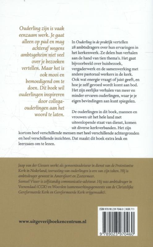 Ouderling in de praktijk Ouderling in de praktijk achterkant