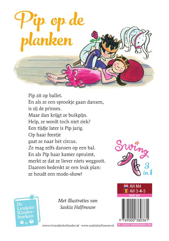 Pip op de planken / Swing achterkant