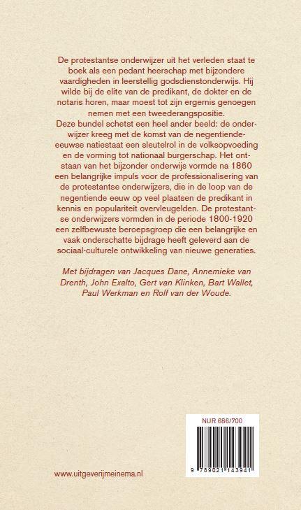 De protestantse onderwijzer achterkant